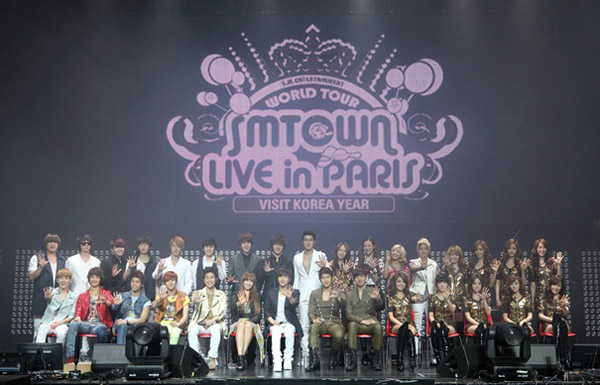 SMTown Live World Tour in Paris '11  mygenieworld
